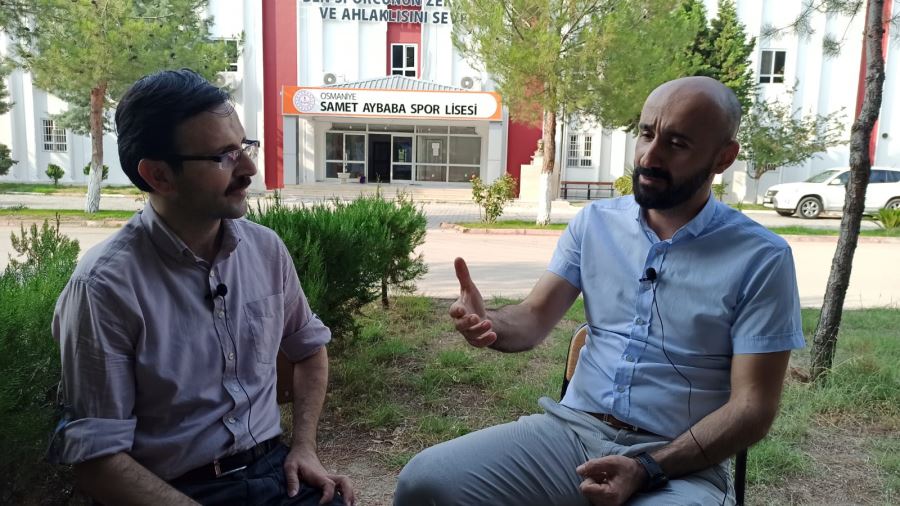 Spor Lisesi Müdürü Erdoğan, Spor 80’in konuğu oldu