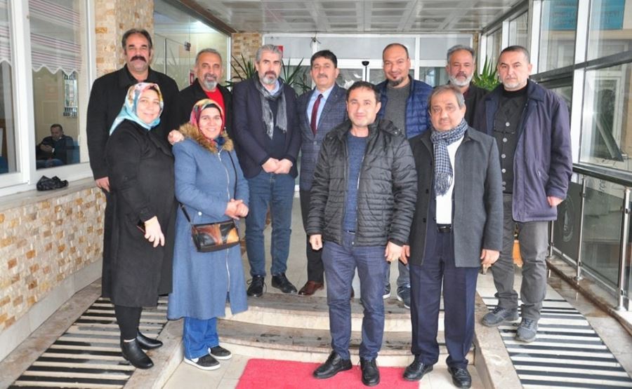 Kadirlili gazeteciler, yemekte buluştular
