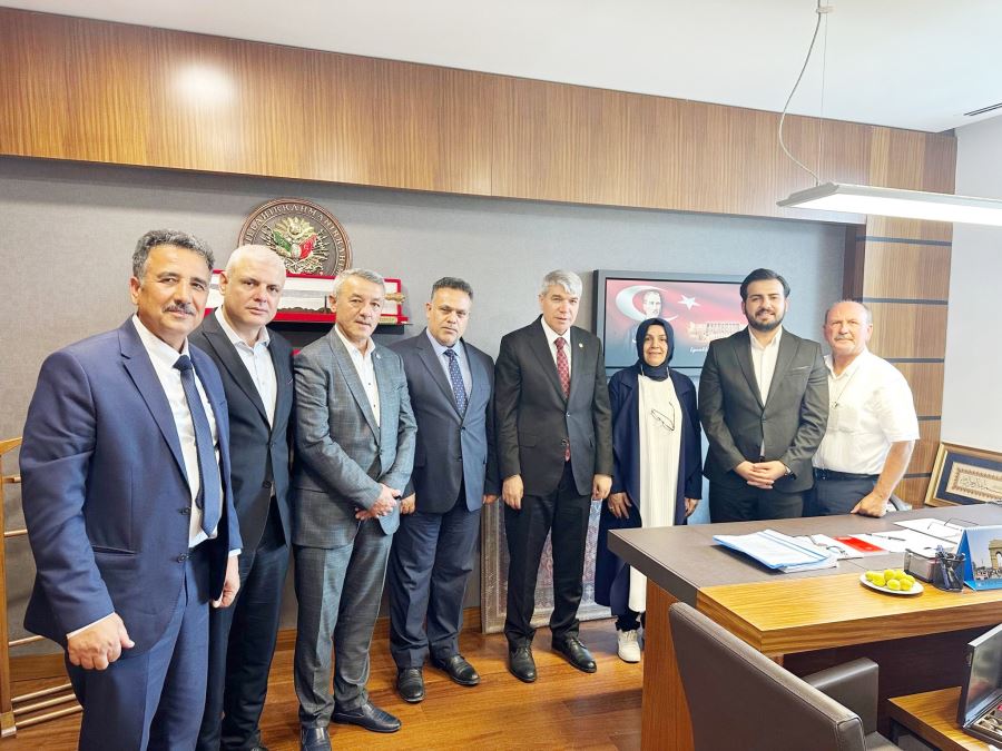 Milletvekili Gülsoy, Kızılay heyetini ağırladı