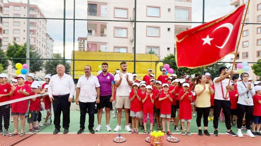 Yaz spor okulları heyecanı başladı 