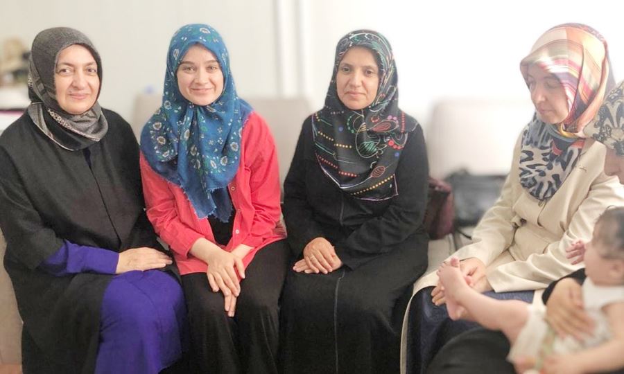 Müftülük ekibinden moral ziyaretleri sürüyor 