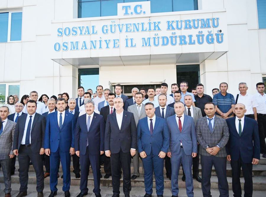 SGK çalışmaları hakkında bilgi aldı