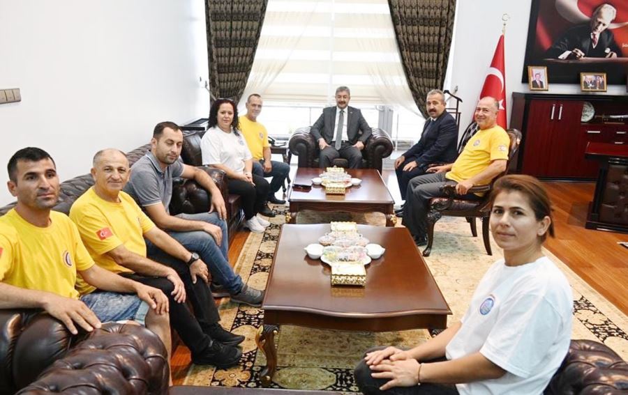 Depremzedeler için Osmaniye’ye geldiler