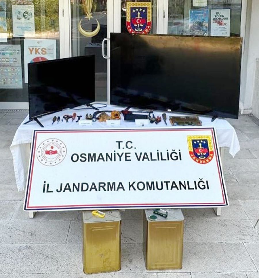 Yakalanan hırsızlık şüphelisi, tutuklandı