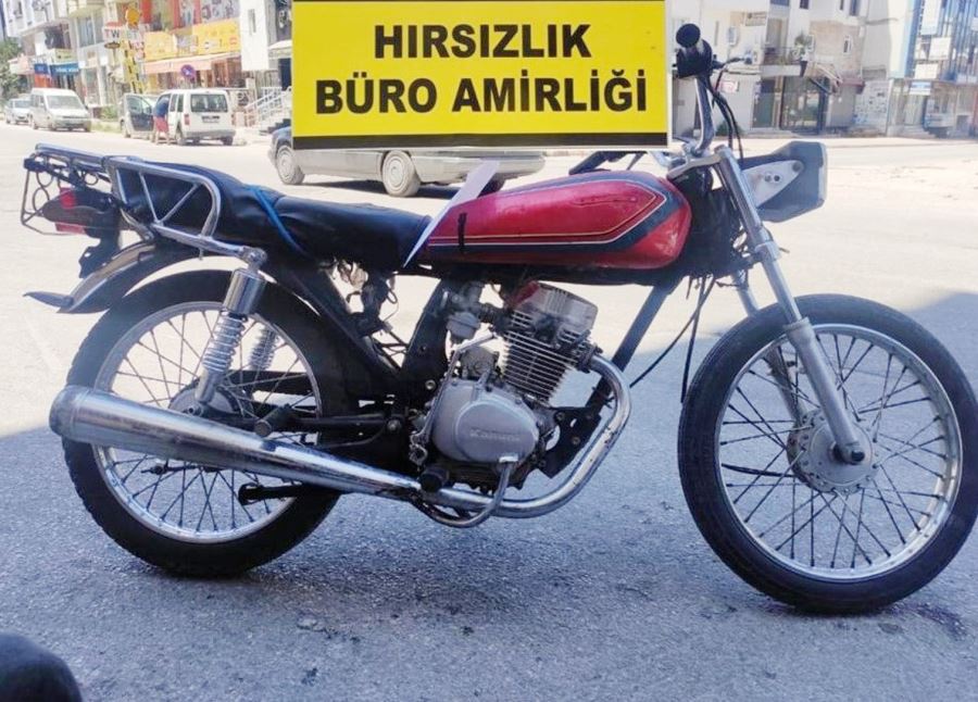 Motosiklet, titiz bir çalışma sonucunda bulundu
