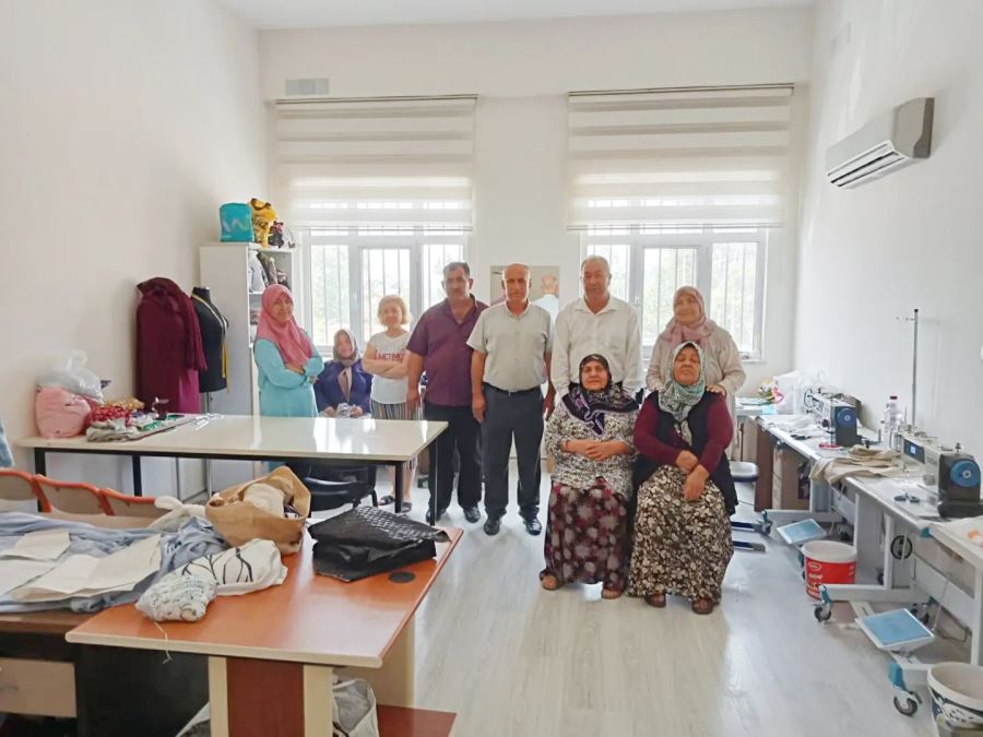 Karalar, Toprakkale’de HEM kurslarını ziyaret etti