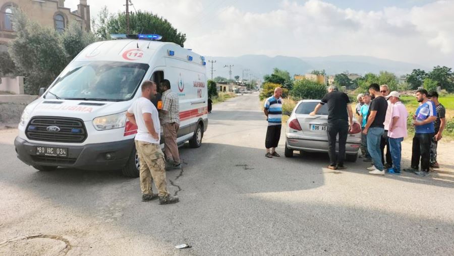 Bulvardaki kazada 2 kişi yaralandı