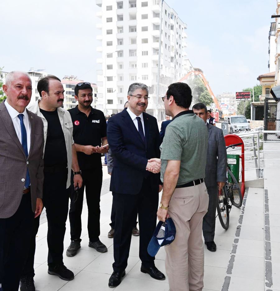 Vali Yılmaz’ın esnaf ziyaretleri sürüyor