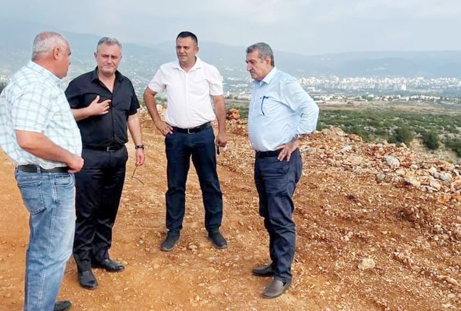 Öner, KOSB alanında incelemede bulundu 