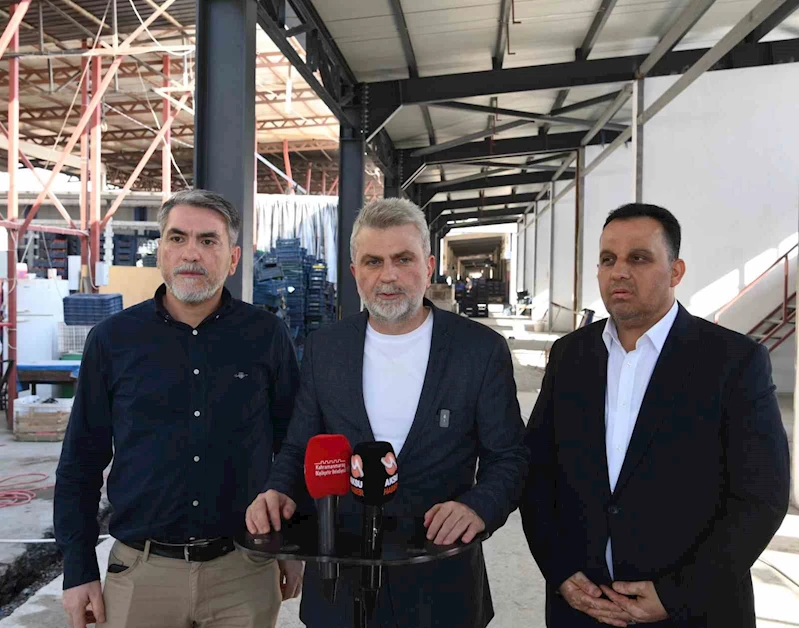 Başkan Görgel: “Sebze ve meyve halimizde yeni iş yerlerini teslime hazırlıyoruz”
