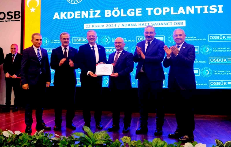 MTOSB, ’Yeşil OSB Belgesi’ almaya hak kazandı
