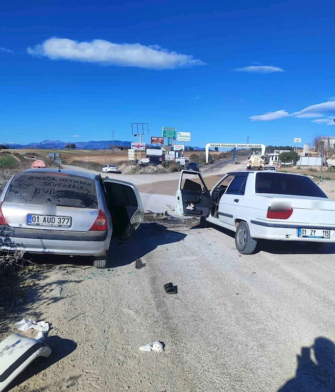 Adana’’da trafik kazası: 2 yaralı
