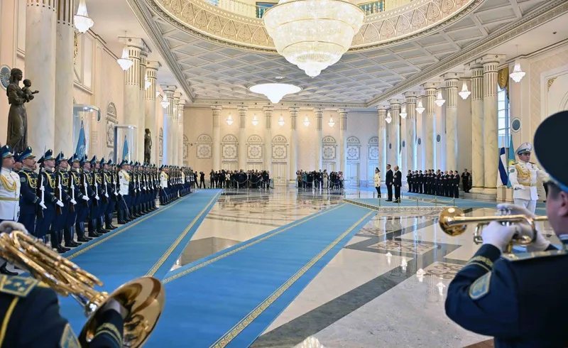 Finlandiya Cumhurbaşkanı Stubb resmi ziyaret için Kazakistan’da
