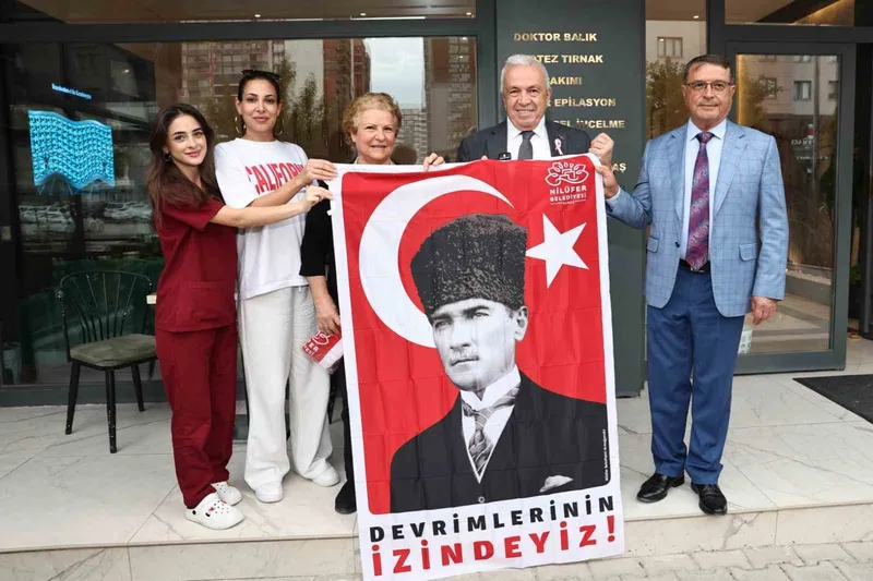 Nilüfer’de Cumhuriyetin 102’nci yıl heyecanı
