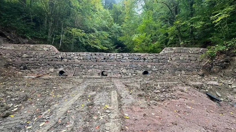 Sinop’ta sel ve erozyon riski azaltıldı
