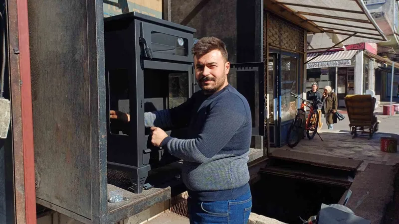 Havalar soğudu, sobaya rağbet arttı
