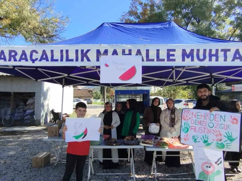 Öğrencilerden Gazze’ye destek: Hayır Panayırı düzenlendi
