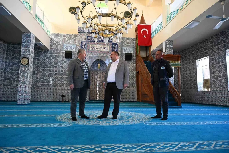 İnönü’deki İsmetpaşa Camii belediye ve hayırseverlerin desteğiyle yenilendi
