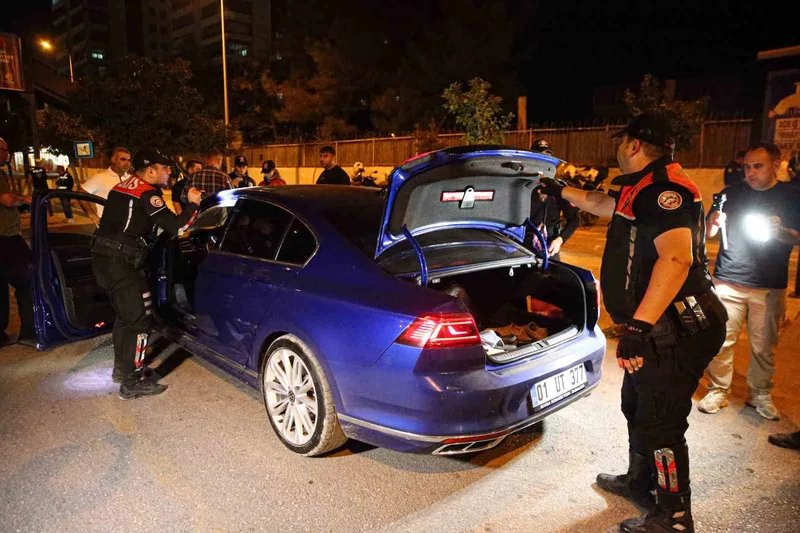 Adana’da Huzur ve Güven uygulaması: 1 milyon 368 bin TL ceza kesildi
