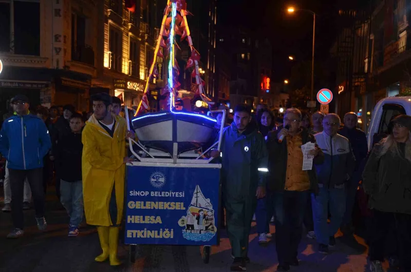Sinop’ta Helesa yürüyüşü
