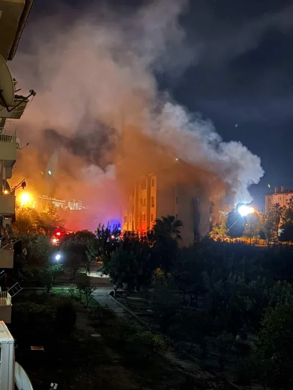 Osmaniye’de ev yangını
