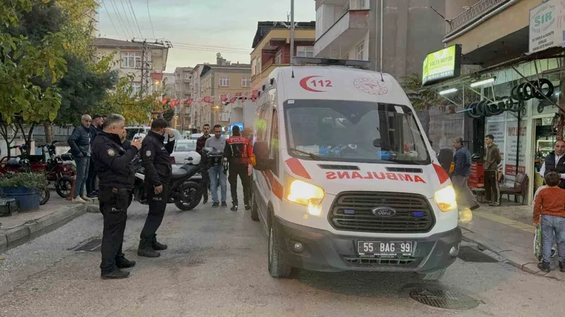 Amcasının bıçaklı saldırısında yaralandı
