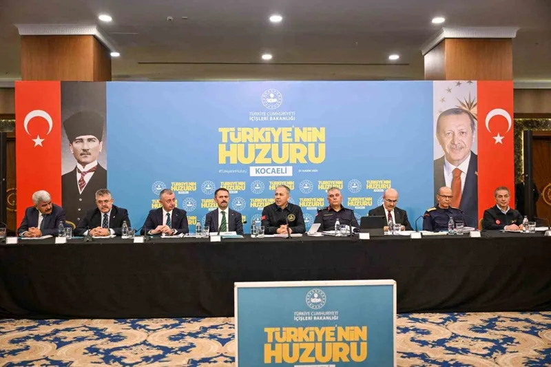 Kocaeli’nin asayiş karnesi açıklandı
