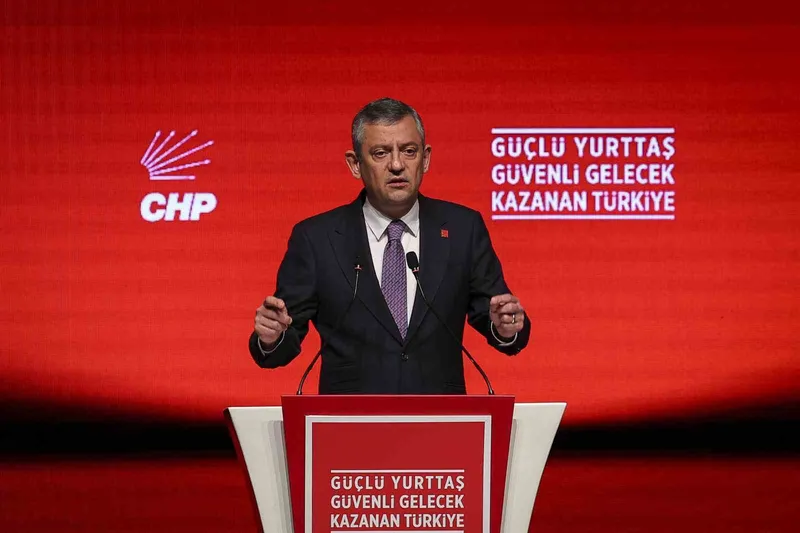 CHP Genel Başkanı Özel: 