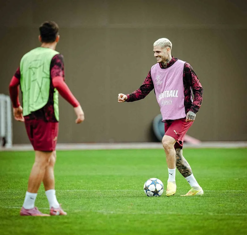 Galatasaray, Union Saint-Gilloise maçı hazırlıklarına başladı
