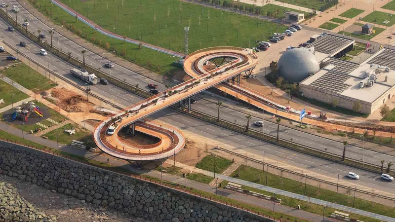 Karadeniz’in ilk ekolojik üst geçidi ilgi çekiyor
