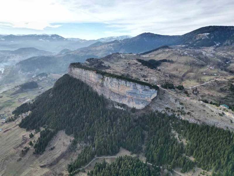Şahinkaya Tırmanış Bahçesi’ndeki ‘yol’ planlamasına tepki

