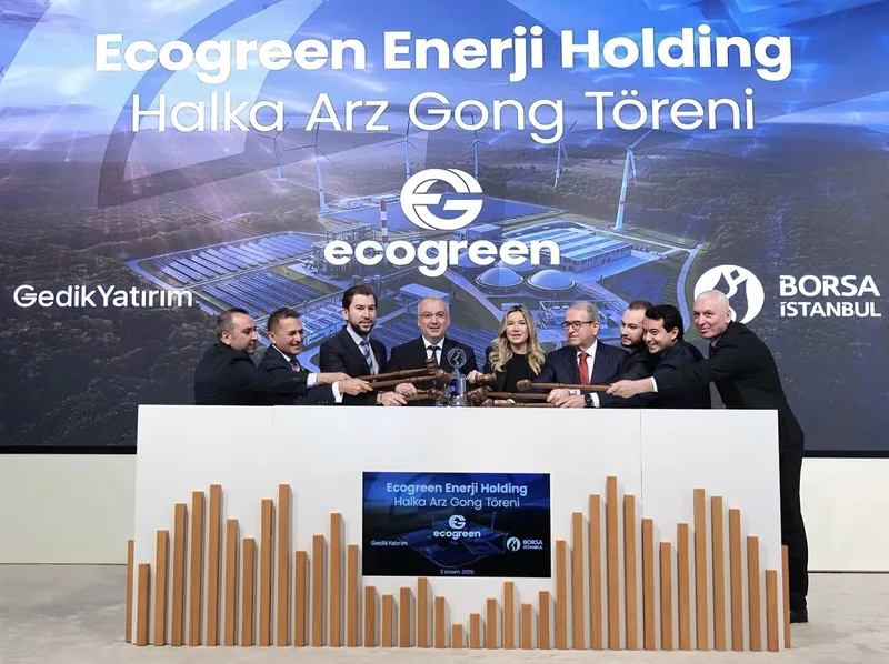 Borsa İstanbul’da gong Ecogreen Enerji Holding için çaldı
