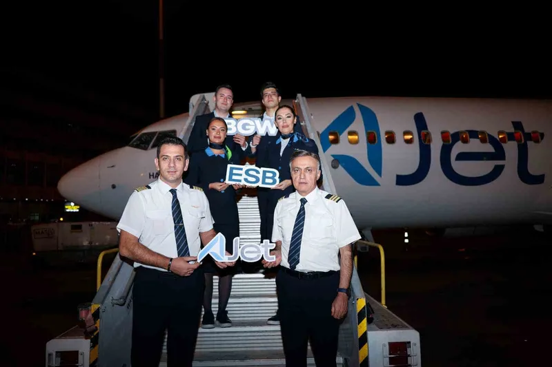 AJet’in Ankara-Bağdat Hattı açıldı
