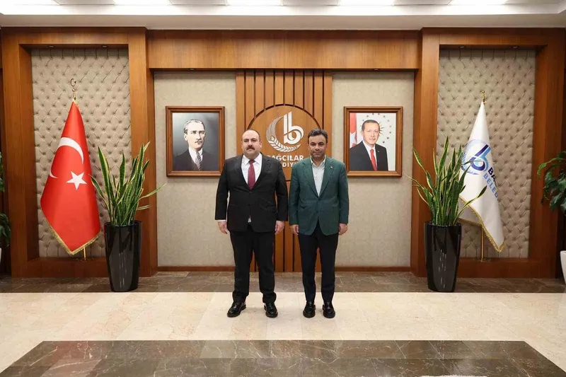 Başkan Hamamcı’dan Bağcılar Belediye Başkanı Yasin Yıldız’a nezaket ziyareti
