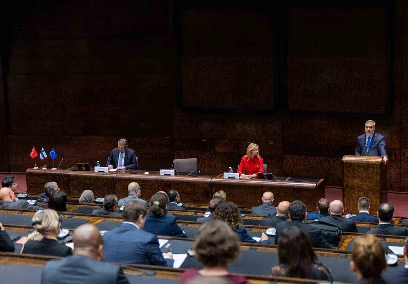 Dışişleri Bakanı Fidan, Finlandiya-Türkiye Parlamentolararası Dostluk Grubu’nun düzenlendiği toplantıda konuştu
