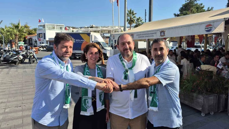 Bodrum’da 300 denizci tribünden destek verecek
