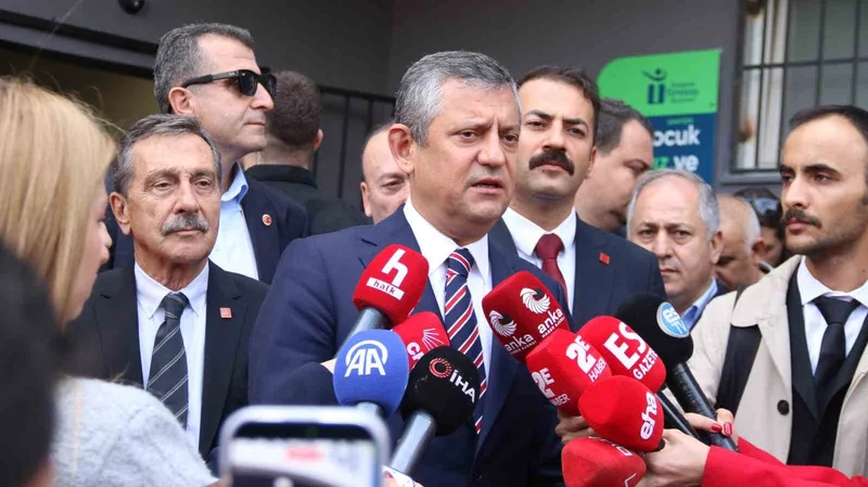 CHP Genel Başkanı Özel hakkında açılan soruşturma ile ilgili konuştu: 