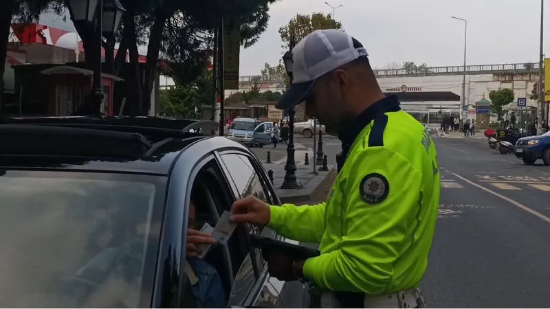 Tekirdağ’da muayenesiz ve cam filmli araçlara ceza
