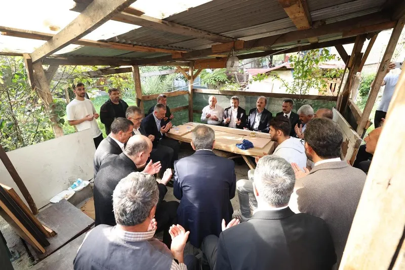 Başkan Büyükakın’dan acılı ailelere taziye ziyareti: 