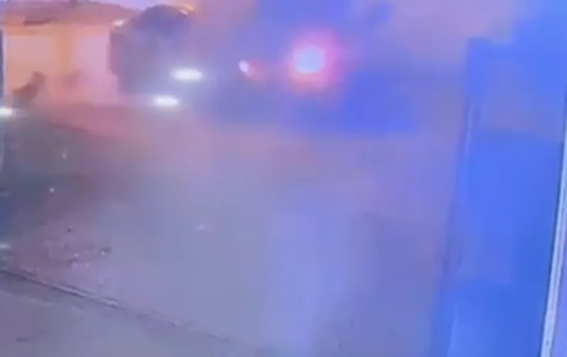 Osmaniye’de 2 kişinin hayatını kaybettiği kaza görüntülendi
