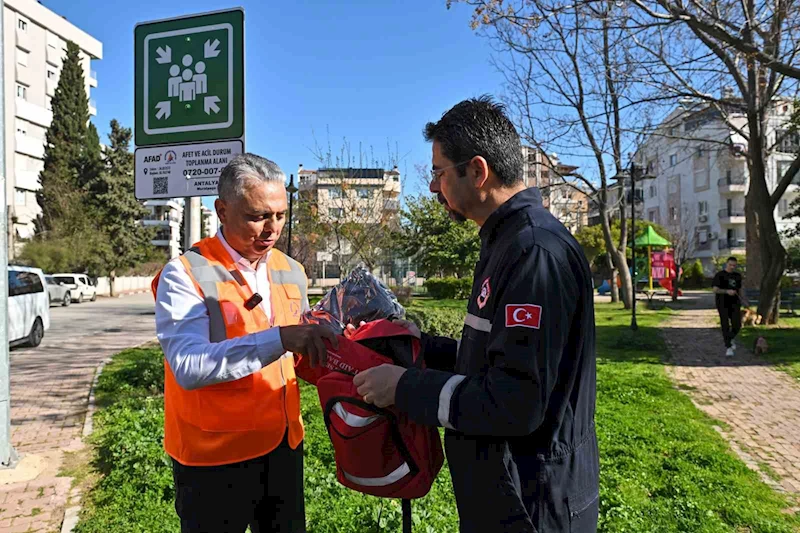 Muratpaşa’da kapsamlı afet tatbikatı
