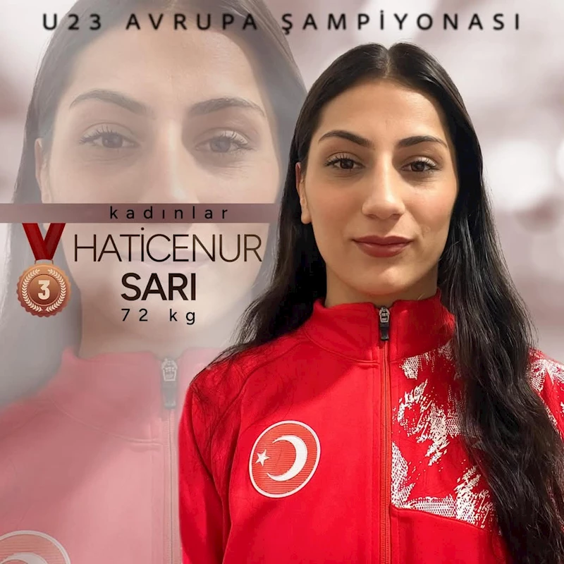 Avrupa 3.’sü olan genç sporcunun hedefi dünya şampiyonası
