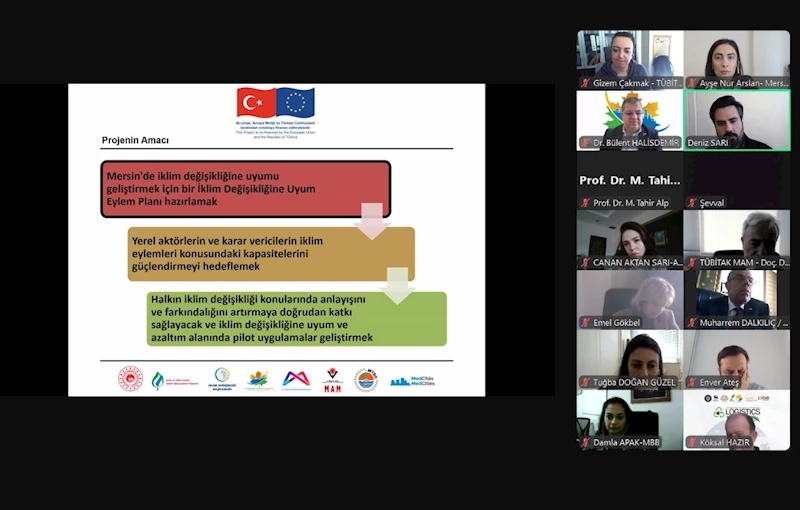 Mersin’de ’İklim Eylem Planı’ hazırlanıyor
