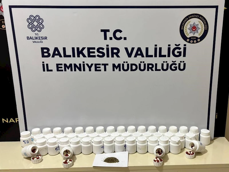 Bandırma’da uyuşturucu operasyonu
