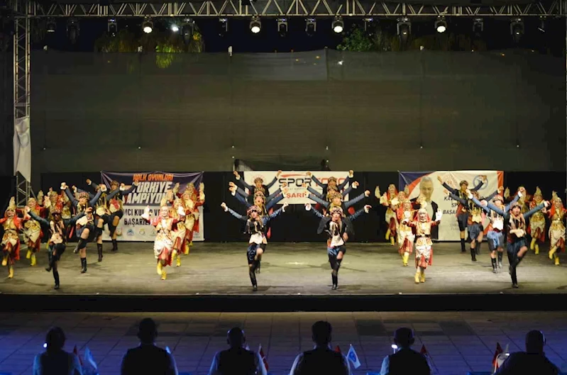 Yunusemre Belediyespor halk oyunlarında Türkiye ikincisi oldu
