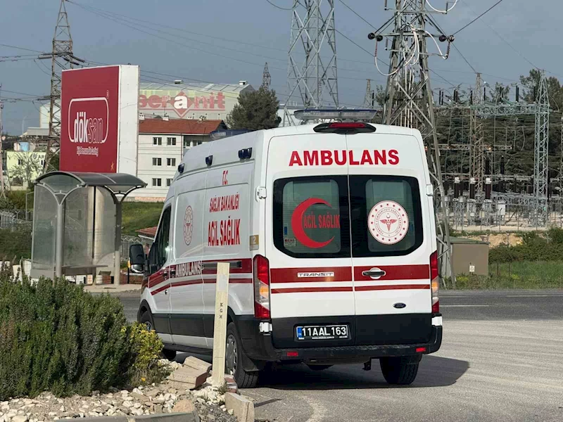 Kaza kavşağında yeniden kaza

