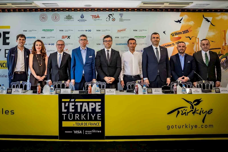L’Etape Türkiye by Tour de France 2025 yarışının basın lansmanı gerçekleştirildi
