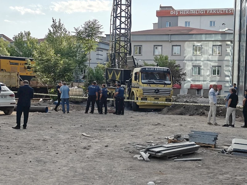Sondaj kuyusuna düşen işçi hayatını kaybetti
