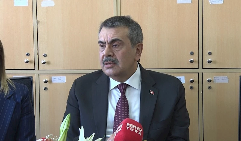 Bakan Tekin: 