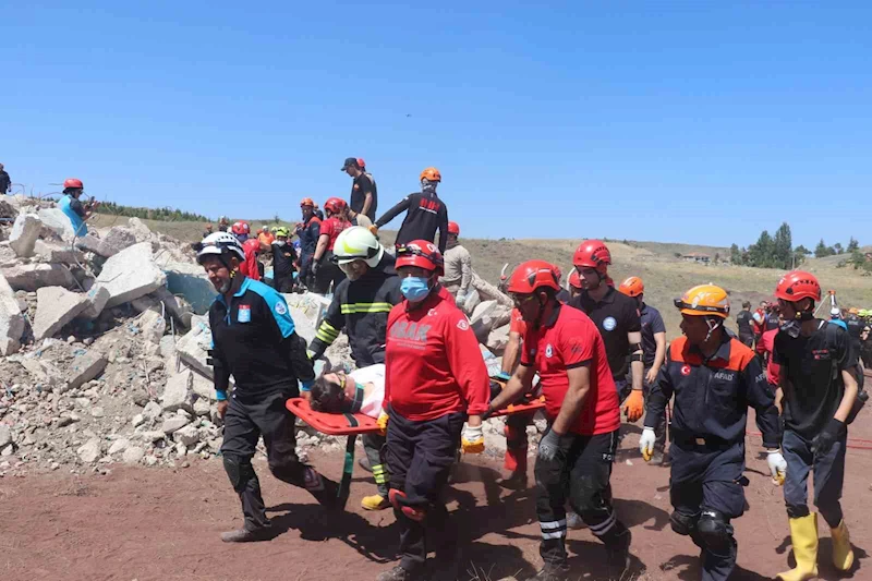 ’Çoklu Afet Müdahale Masabaşı Tatbikatı’ gerçeği aratmadı
